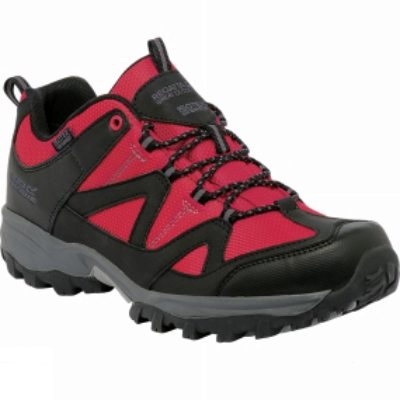 Regatta Mens Gatlin Low Shoe Pepper Red / Black Regatta Mens Gatlin Low Shoe Pepper Red / Black